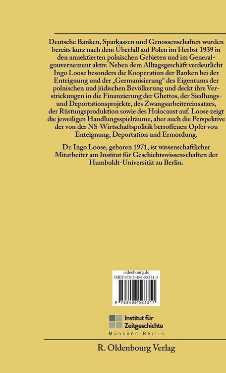 Produktbild: Kredite f&uuml;r NS-Verbrechen