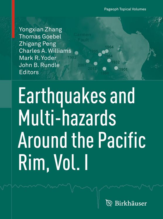 Produktbild: Earthquakes and Multi-hazards Around the Pacific Rim, Vol. I