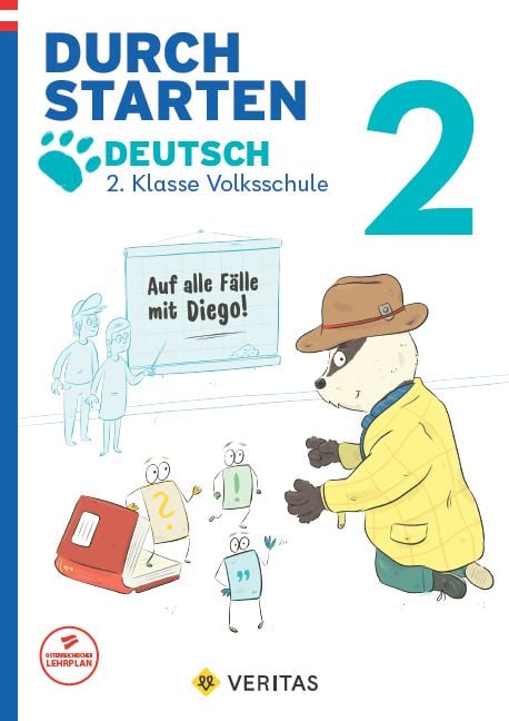 Produktbild: Durchstarten. Auf alle F&auml;lle mit Diego! Deutsch 2. Klasse Volksschule