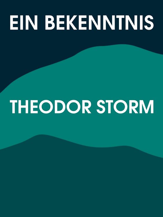 Produktbild: Ein Bekenntnis
