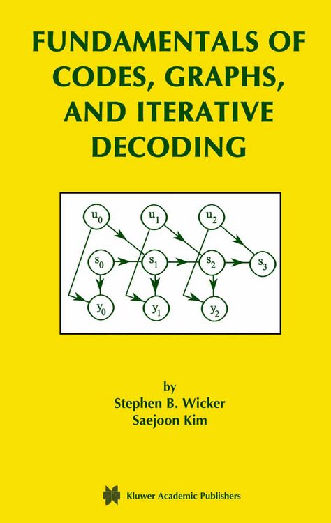 Produktbild: Fundamentals of Codes, Graphs, and Iterative Decoding