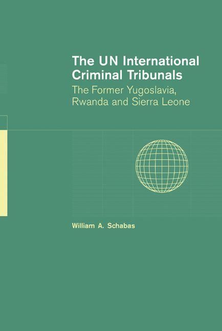 Produktbild: The Un International Criminal Tribunals