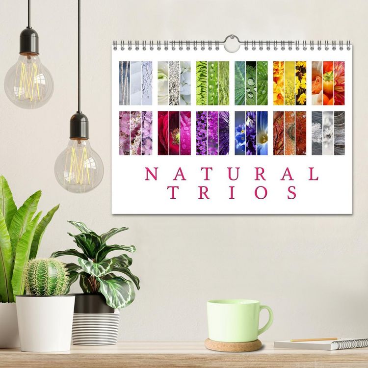 Produktbild: Natural Trios (Wall Calendar 2026 DIN A4 landscape), CALVENDO 12 Month Wall Calendar