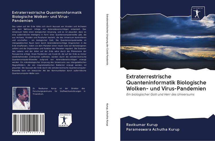 Produktbild: Extraterrestrische Quanteninformatik Biologische Wolken- und Virus-Pandemien
