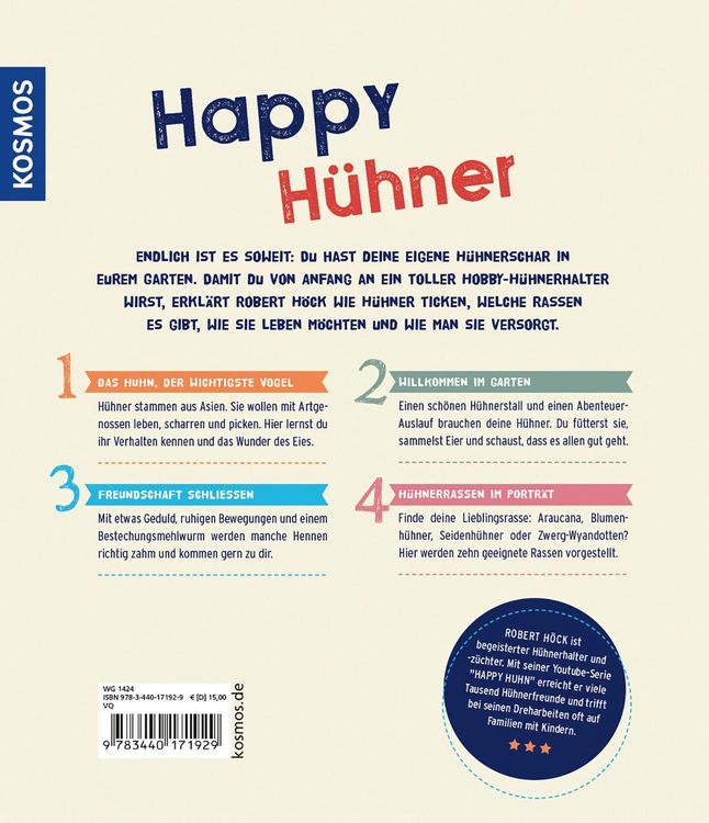 Produktbild: Das H&uuml;hnerbuch f&uuml;r Kids