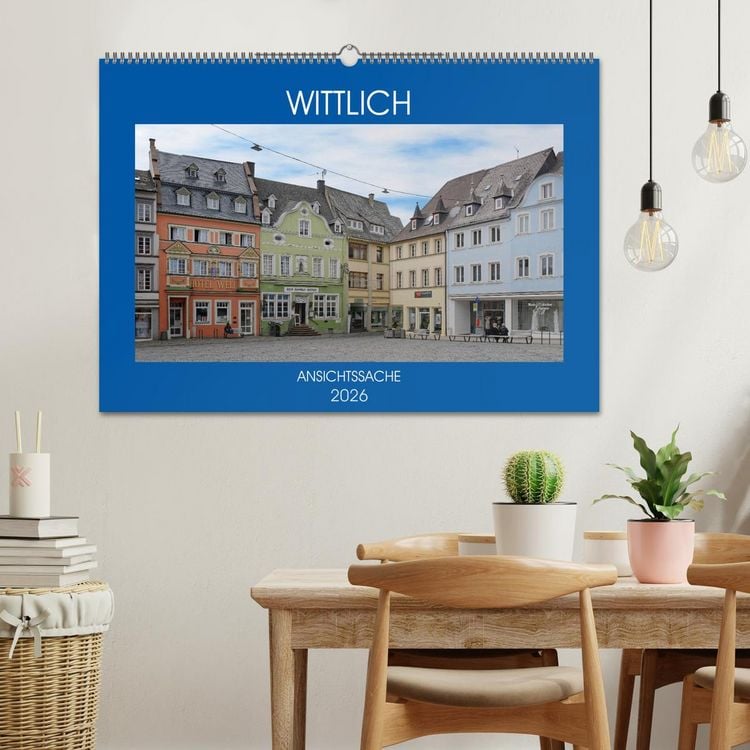 Produktbild: Wittlich - Ansichtssache (Wandkalender 2026 DIN A2 quer), CALVENDO Monatskalender