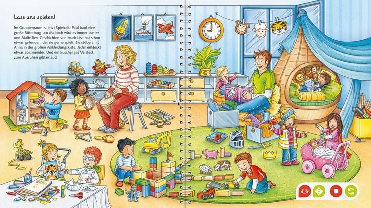 Produktbild: Tiptoi® Mein Wörter-Bilderbuch Kindergarten