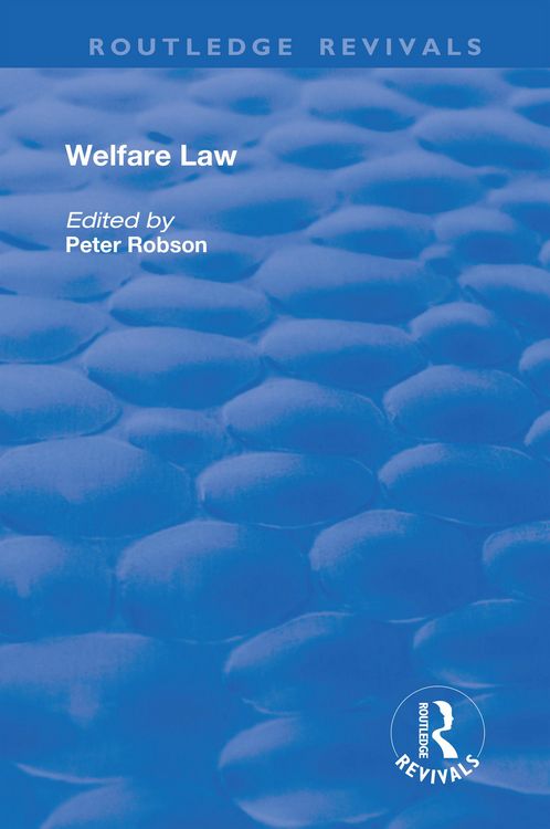 Produktbild: Welfare Law