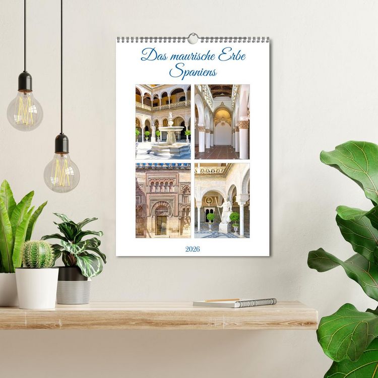 Produktbild: Das maurische Erbe Spaniens (Wandkalender 2026 DIN A3 hoch), CALVENDO Monatskalender