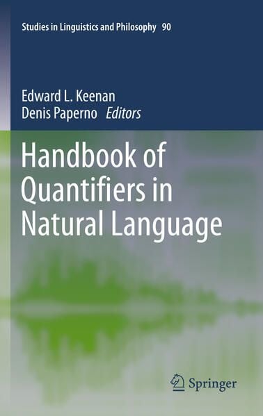 Produktbild: Handbook of Quantifiers in Natural Language