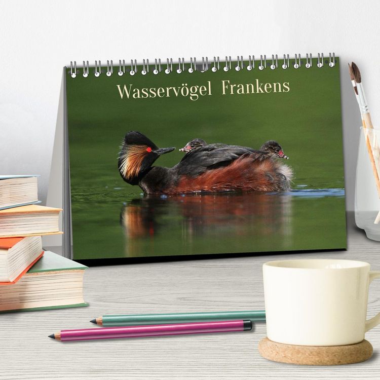 Produktbild: Wasserv&ouml;gel Frankens (Tischkalender 2026 DIN A5 quer), CALVENDO Monatskalender