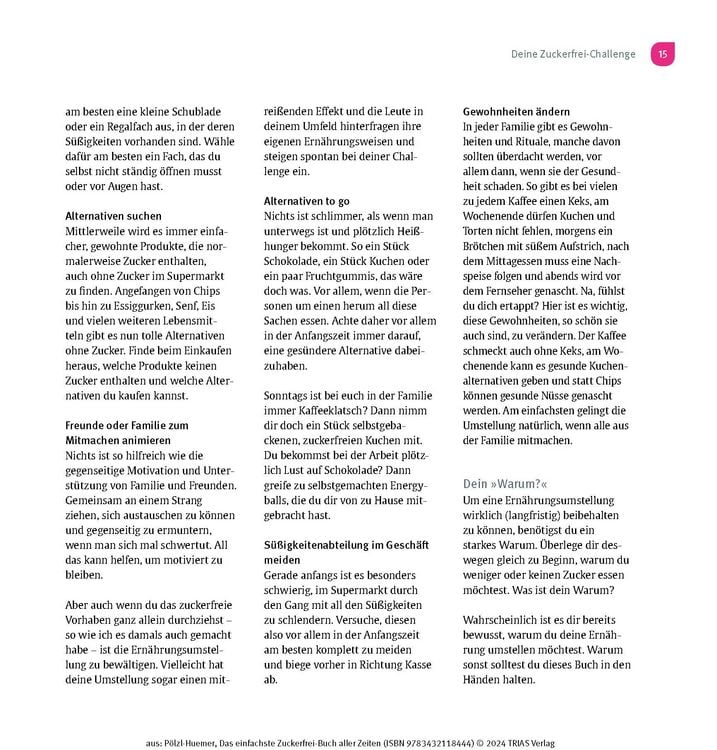 Produktbild: Das einfachste Zuckerfrei-Buch aller Zeiten