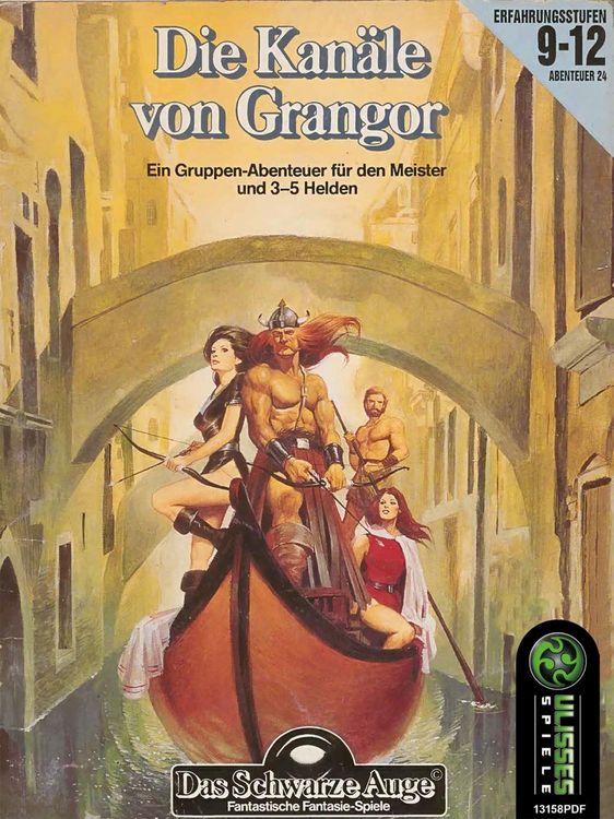 Produktbild: Das Schwarze Auge: Die Kan&auml;le von Grangor (PDF)