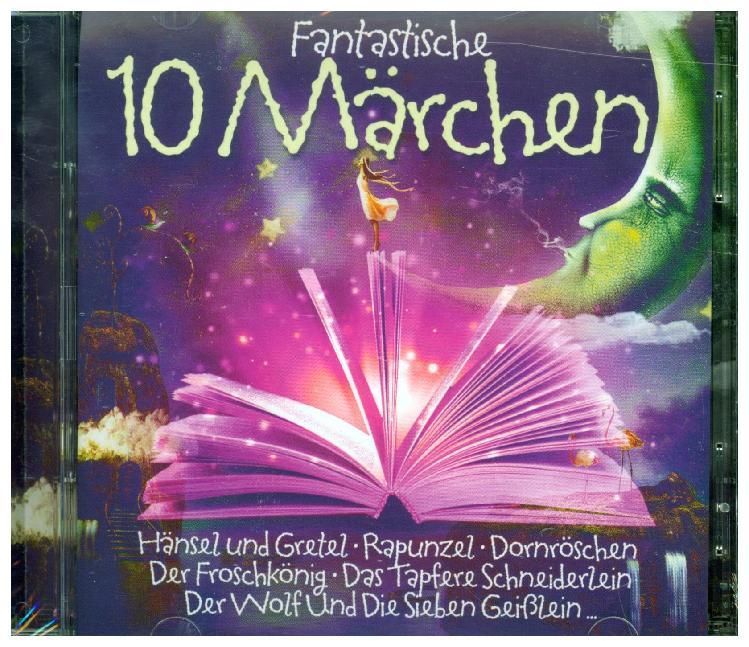 Produktbild: 10 fantastische M&auml;rchen, 2 Audio-CDs