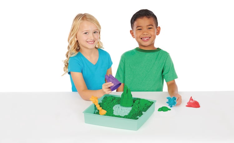 Produktbild: Kinetic Sand Sandbox Set Gr&uuml;n