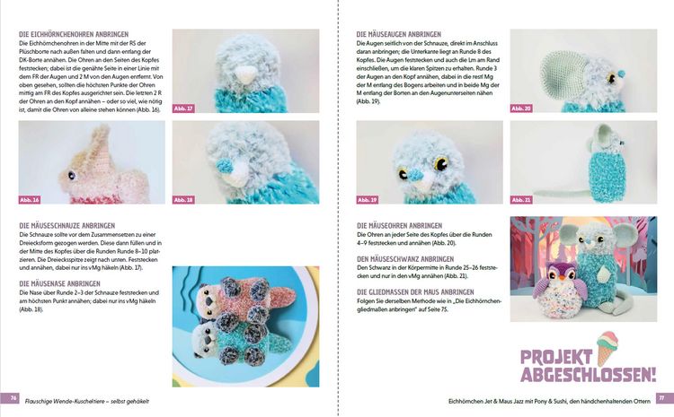 Produktbild: Flauschige Wende-Kuscheltiere