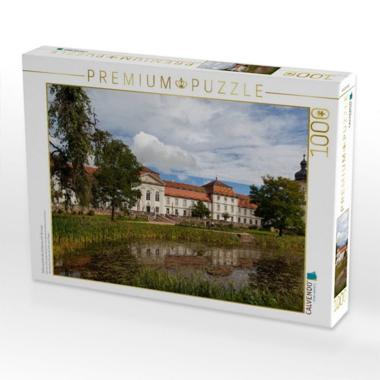 Produktbild: CALVENDO Puzzle Seitenansicht des Schlosses mit Terrasse | 1000 Teile Lege-Gr&ouml;&szlig;e 64x48cm Foto-Puzzle f&uuml;r gl&uuml;ckliche Stunden