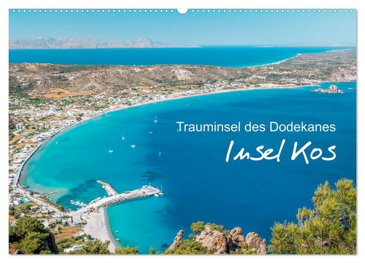 Produktbild: Insel Kos - Trauminsel des Dodekanes (Wandkalender 2027 DIN A2 quer), CALVENDO Monatskalender