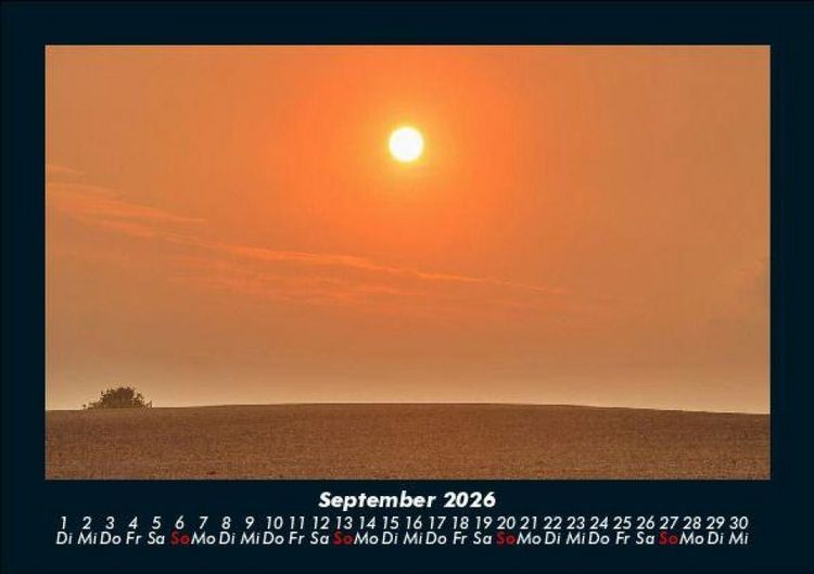 Produktbild: Sonnenuntergang 2026 Fotokalender DIN A5