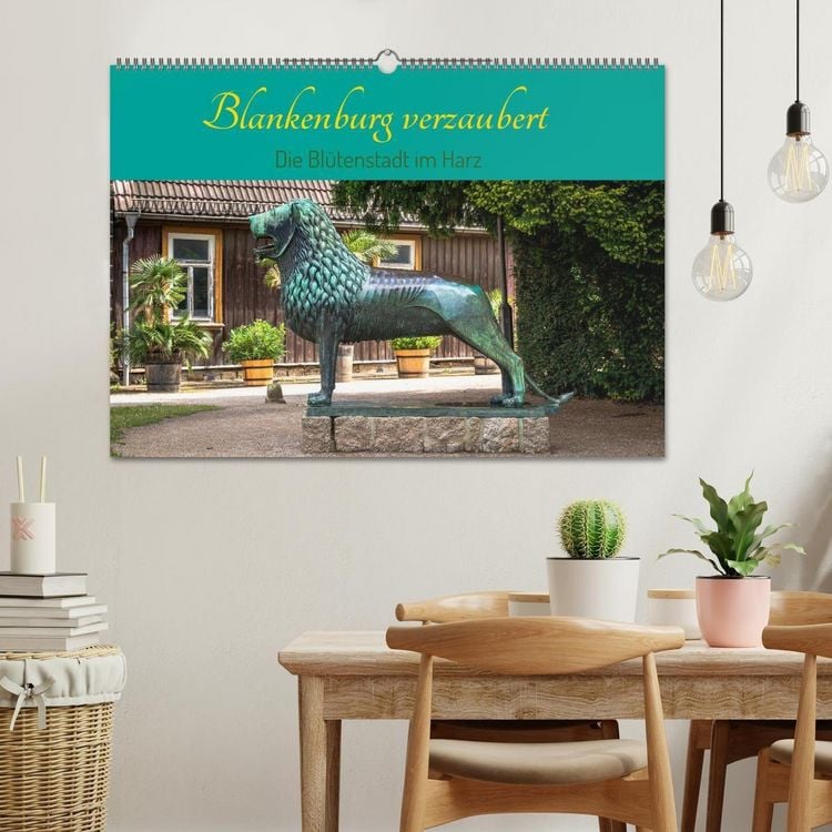 Produktbild: Blankenburg verzaubert - Die Bl&uuml;tenstadt im Harz (Wandkalender 2027 DIN A2 quer), CALVENDO Monatskalender