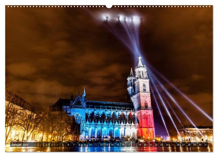Produktbild: Mein Magdeburg (Wandkalender 2026 DIN A2 quer), CALVENDO Monatskalender