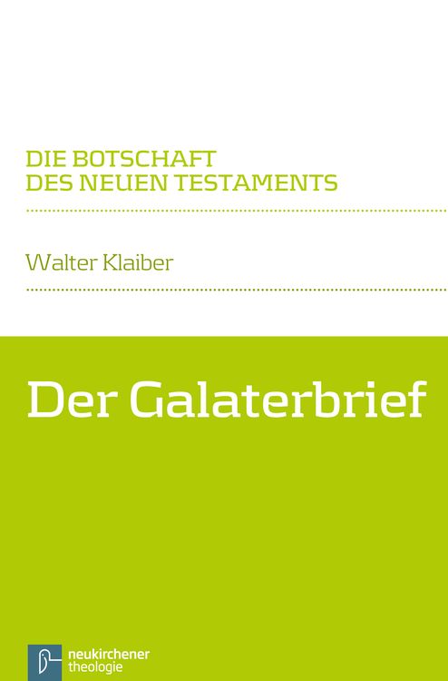 Produktbild: Der Galaterbrief