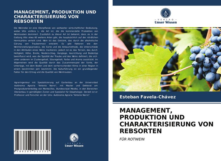Produktbild: Management, Produktion und Charakterisierung von Rebsorten