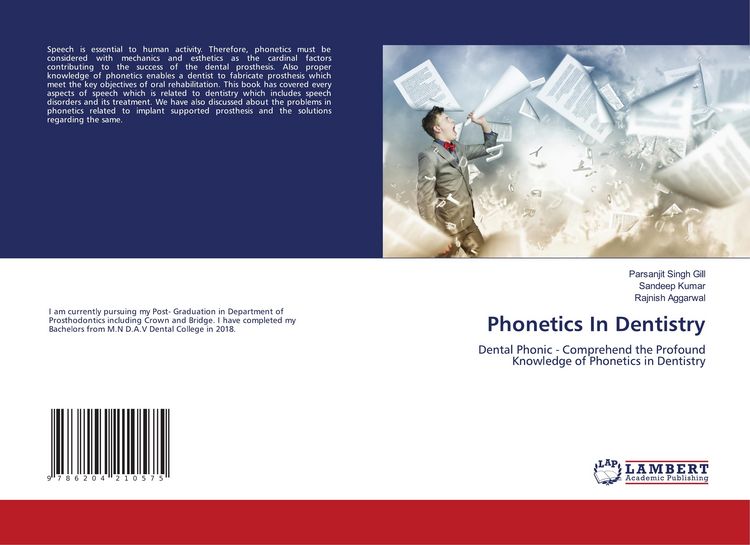 Produktbild: Phonetics In Dentistry