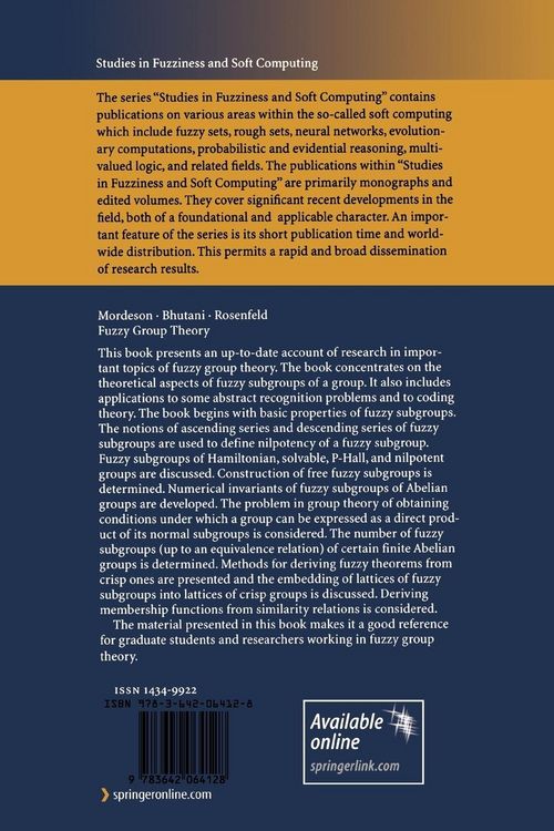 Produktbild: Fuzzy Group Theory