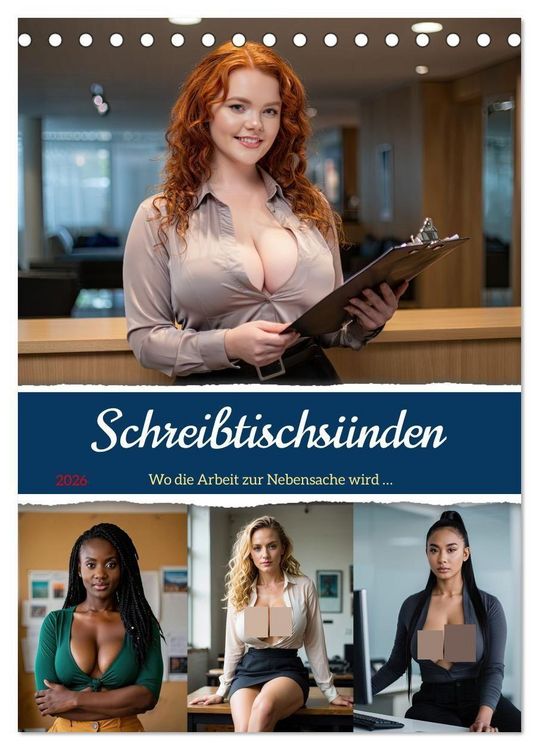 Produktbild: Schreibtischs&uuml;nden (Tischkalender 2026 DIN A5 hoch), CALVENDO Monatskalender