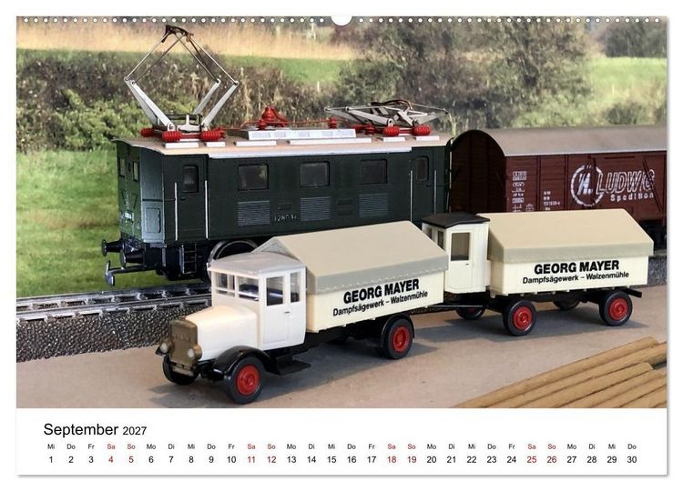 Produktbild: Nostalgiebahn in Austria (Wandkalender 2027 DIN A2 quer), CALVENDO Monatskalender