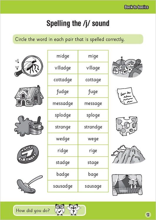 Produktbild: Spelling and Vocabulary Practice Ages 6-7