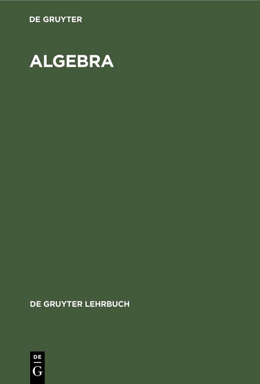 Produktbild: Algebra