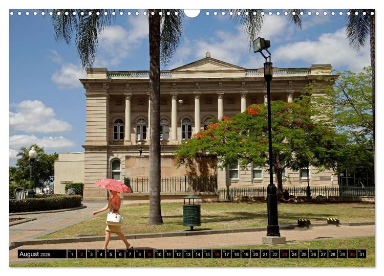 Produktbild: Brisbane (Wandkalender 2026 DIN A3 quer), CALVENDO Monatskalender