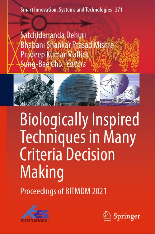 Produktbild: Biologically Inspired Techniques in Many Criteria Decision Making