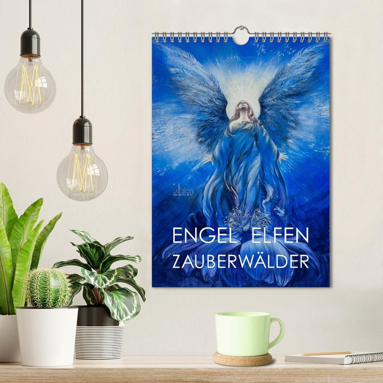 Produktbild: Engel Elfen Zauberw&auml;lder (Wandkalender 2026 DIN A4 hoch), CALVENDO Monatskalender