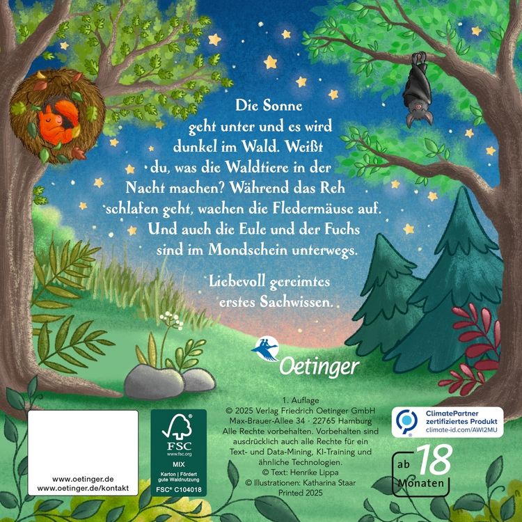 Produktbild: Es wird Nacht hier im Wald