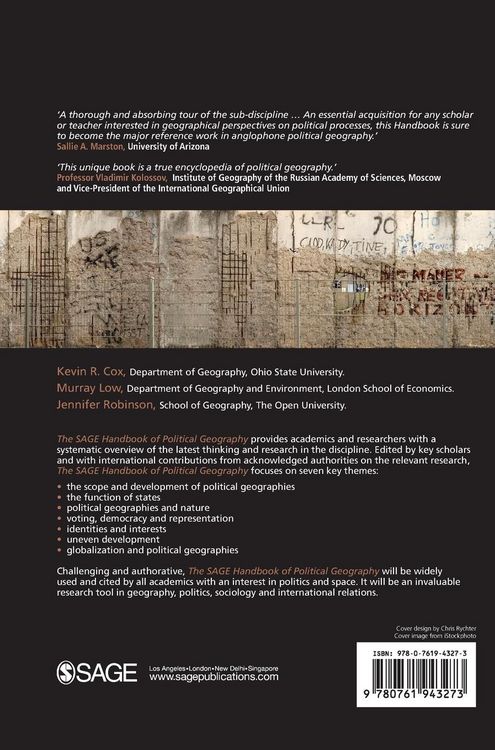 Produktbild: The SAGE Handbook of Political Geography