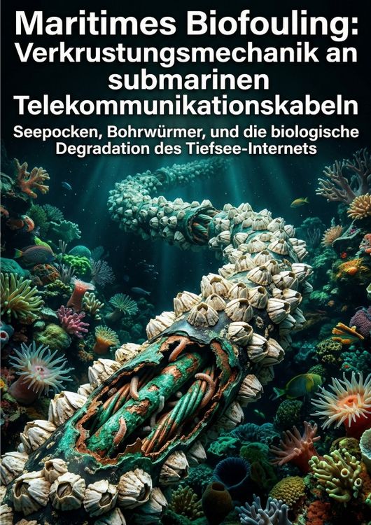 Produktbild: Maritimes Biofouling: Verkrustungsmechanik an submarinen Telekommunikationskabeln
