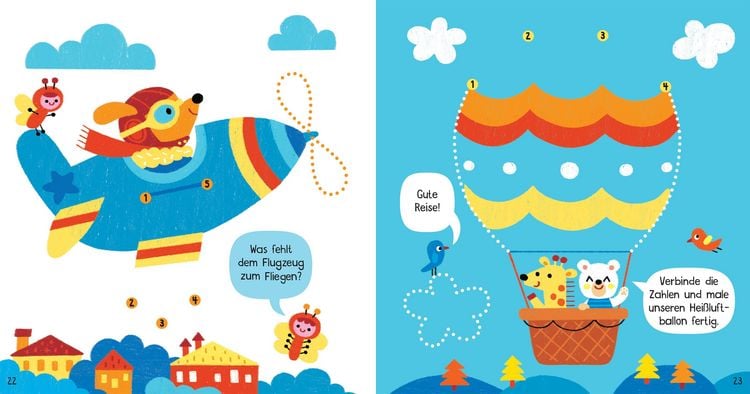 Produktbild: Kleine Kreativ-Werkstatt &ndash; Mein erstes Von-Punkt-zu-Punkt-Buch