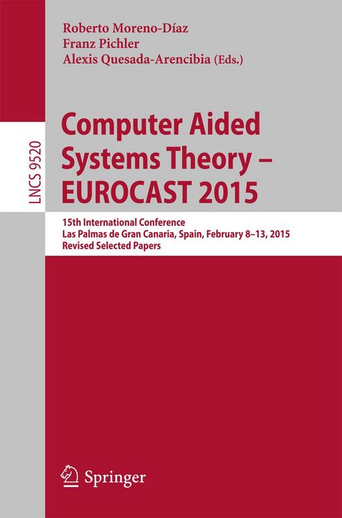 Produktbild: Computer Aided Systems Theory - EUROCAST 2015