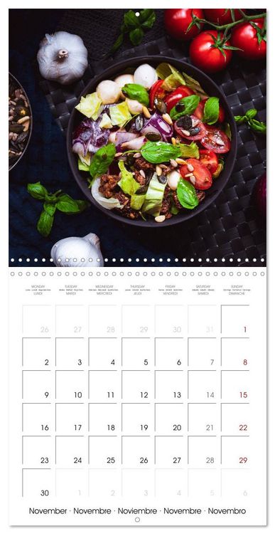 Produktbild: Healthy Bowls - Good Food (Wall Calendar 2026 12 &times; 12 Inch) CALVENDO 12 Month Wall Calendar