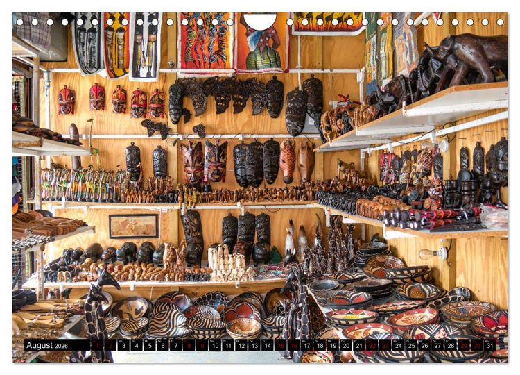 Produktbild: S&uuml;dafrika - Urlaubsimpressionen (Wandkalender 2026 DIN A4 quer), CALVENDO Monatskalender