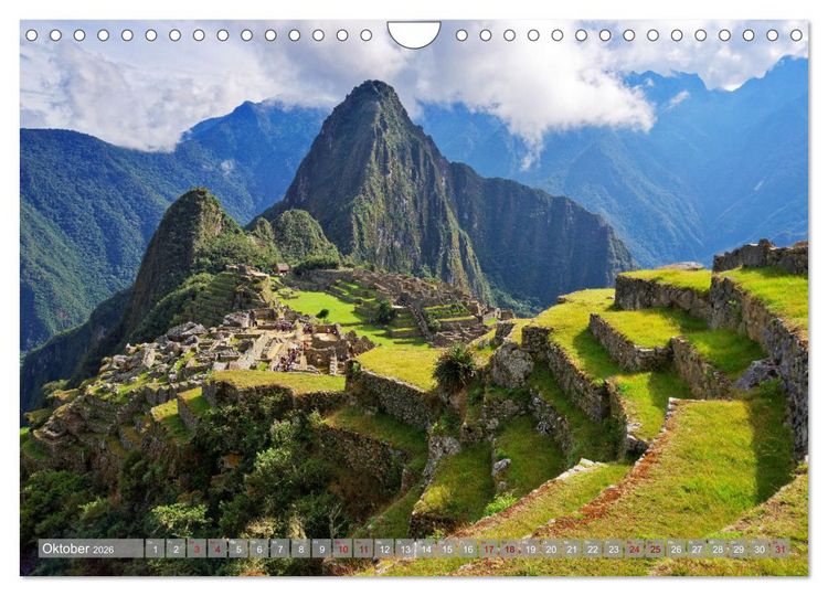 Produktbild: Die gro&szlig;e Faszination Lateinamerika (Wandkalender 2026 DIN A4 quer), CALVENDO Monatskalender