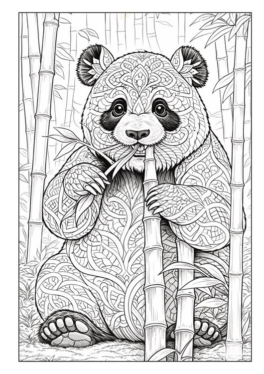 Produktbild: Mandala Tiere Malbuch f&uuml;r Erwachsene mit 50 sch&ouml;nen Ausmalmotiven