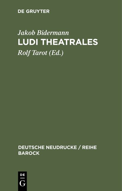 Produktbild: Ludi theatrales