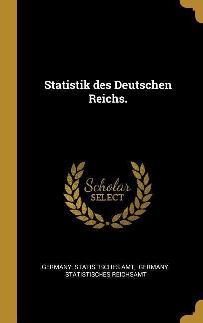 Produktbild: Statistik des Deutschen Reichs.