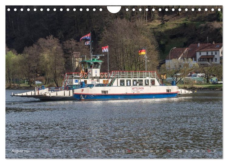 Produktbild: Mainf&auml;hren in Franken (Wandkalender 2026 DIN A4 quer), CALVENDO Monatskalender
