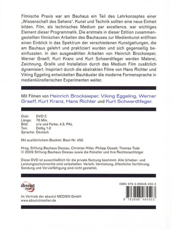 Produktbild: Edition Bauhaus - Medien-Kunst