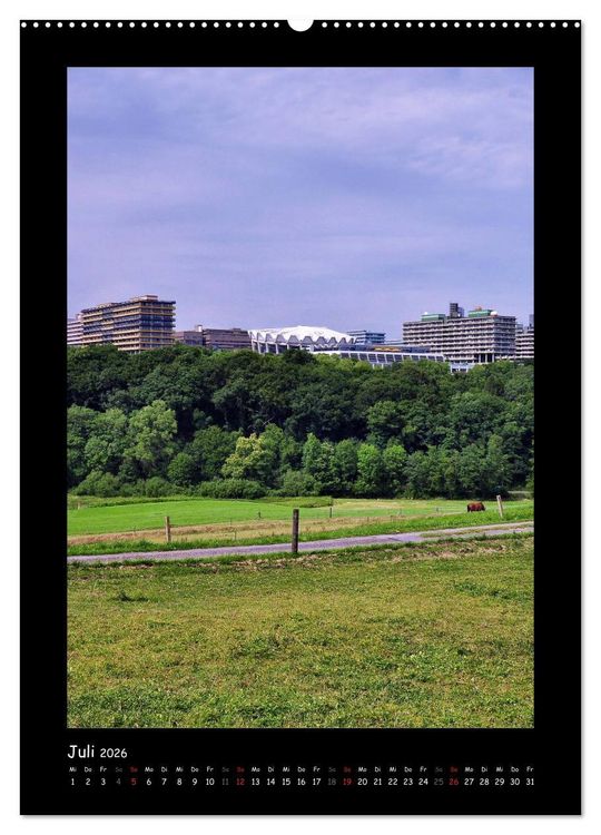 Produktbild: Bochum (Wandkalender 2026 DIN A2 hoch), CALVENDO Monatskalender
